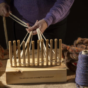 Weaving Peg Loom 12″